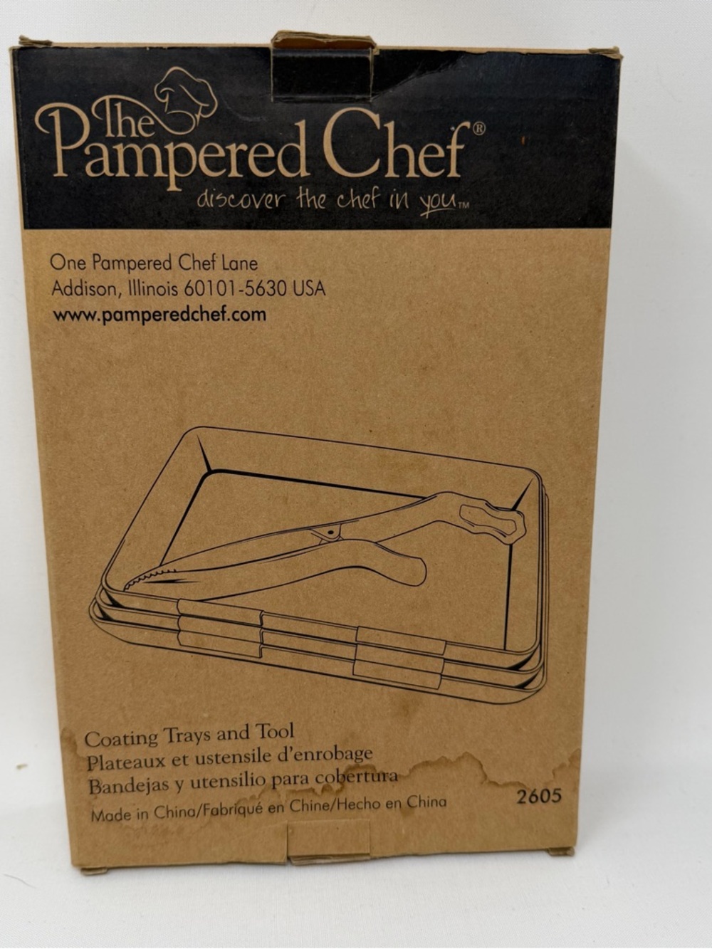 NEW PAMPERED CHEF COATING TRAYS - Picture 9 of 10